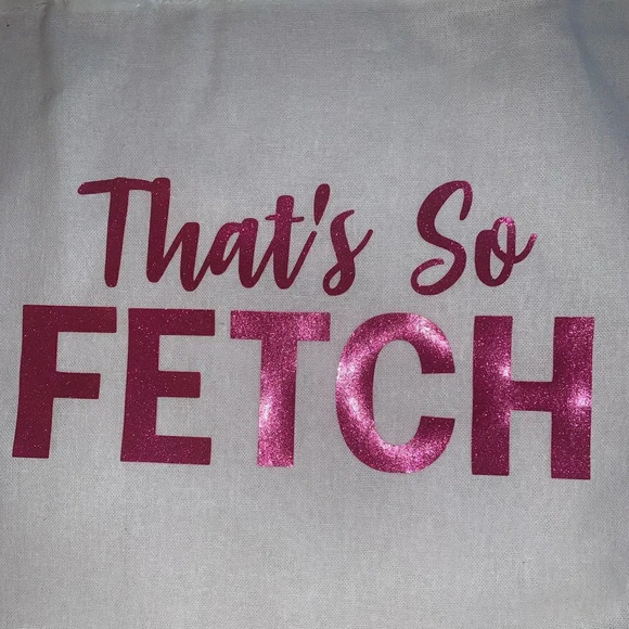 That’s so fetch mean girls canvas tote - Picture 2 of 2